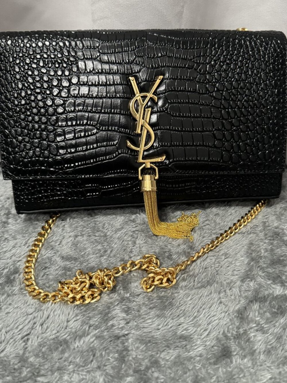Yves Saint Laurent Black shoulder bag - Picture 5 of 7